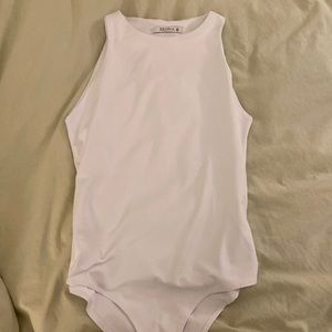 White Reoria Bodysuit